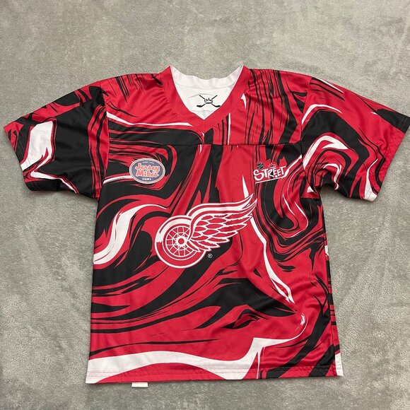 NHL STREET Detroit Red Wings Reversible Jersey Size: Youth XL - Picture 1 of 11